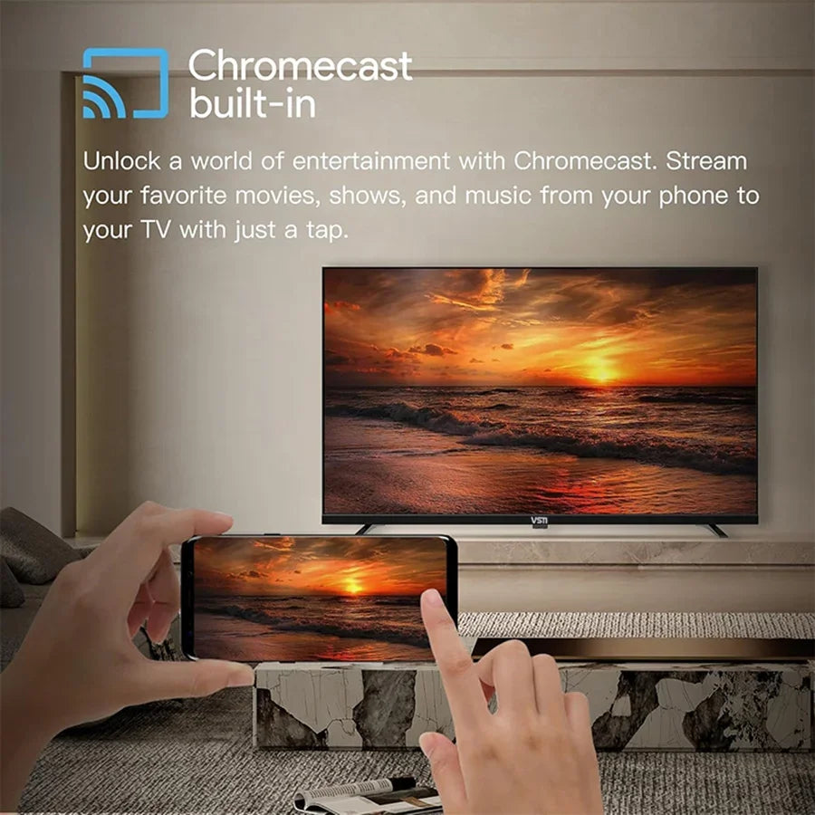 65 Zoll MiniLED OLED QLED 4K HD Fernseher 32 43 50 65 75 85 100 Zoll 4K Smart TV für Hotels und tragbaren Einsatz