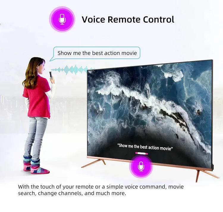 Erleben Sie atemberaubende Bilder auf einem neuen originalen ultradünnen 65-Zoll-4K-Smart-OLED-TV mit flüssiger 120-Hz-Bildwiederholrate für Kinogenuss