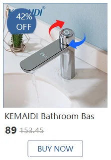 Lavabo de salle de bain KEMAIDI en céramique doré avec robinet Lavabos de salle de bain en porcelaine à poser sur le comptoir Lavabos de luxe pour salles de bain