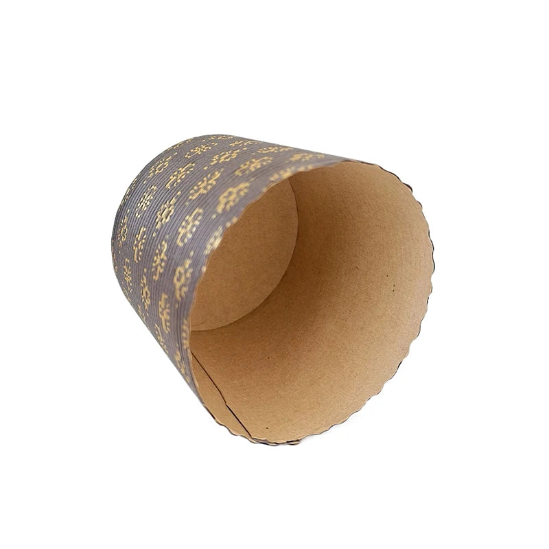 5 moules en papier pour Panettone, forme colombe, pâtisserie, pain, gâteau, emballage carton, décoration de gâteau, fête de Noël, outils de cuisson de cuisine
