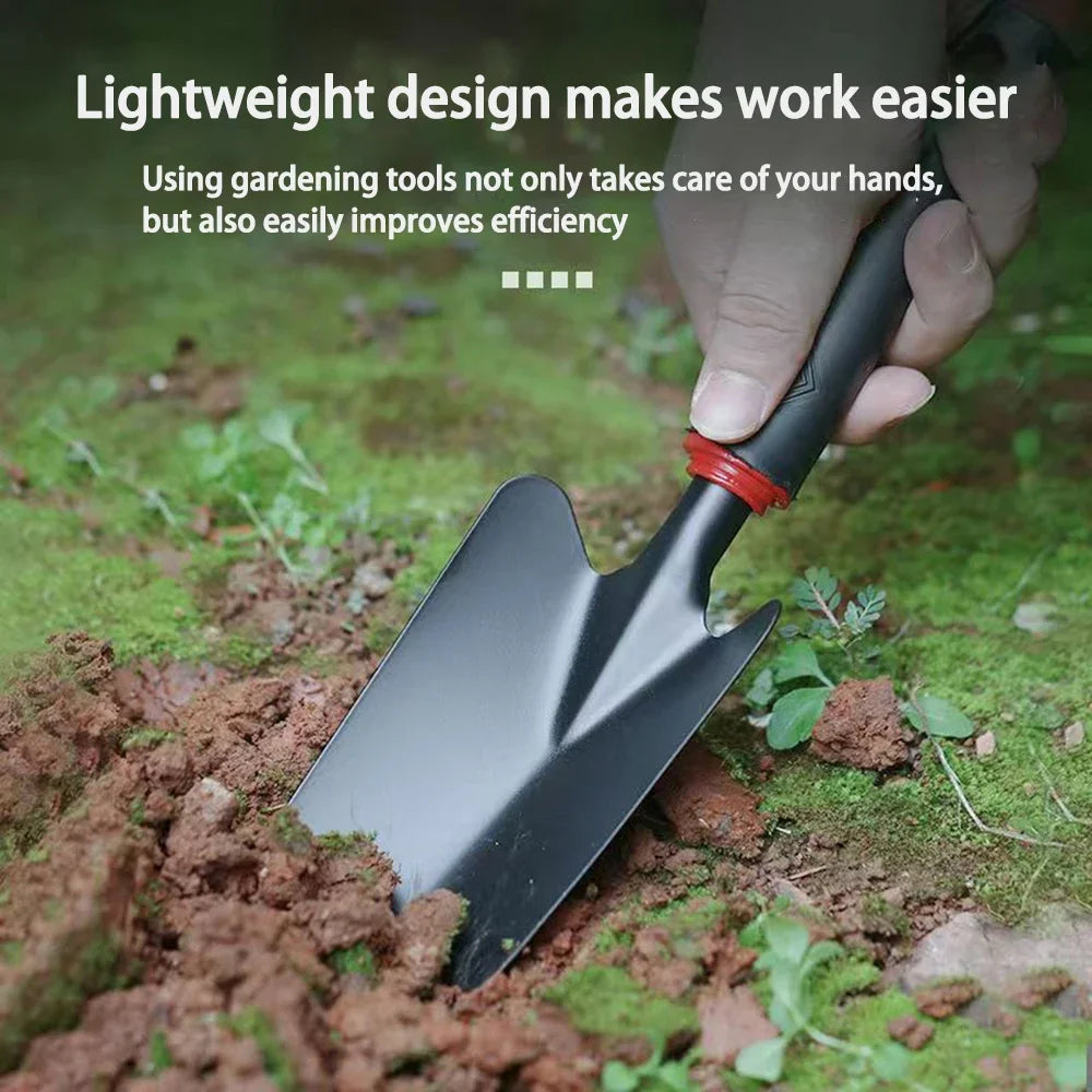 Pelle de jardinage, lot de quatre petites pelles, outils de jardinage pour légumes, outils de jardinage