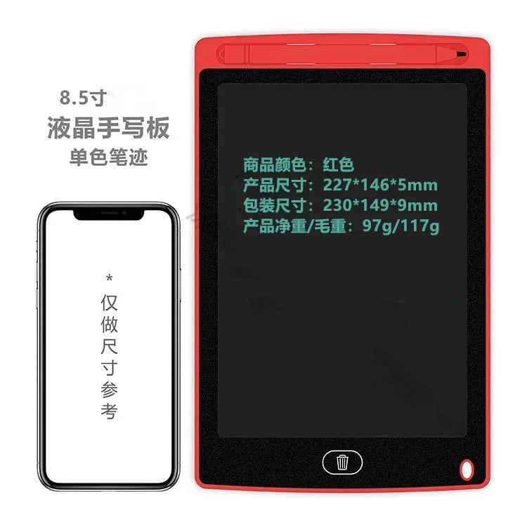 4.4/8.5 Zoll LCD Zeichenbrett Elektronisches Handschrift-Tablet für Kinder LCD Lichtenergie-Zeichenbrett Kinderspielzeug