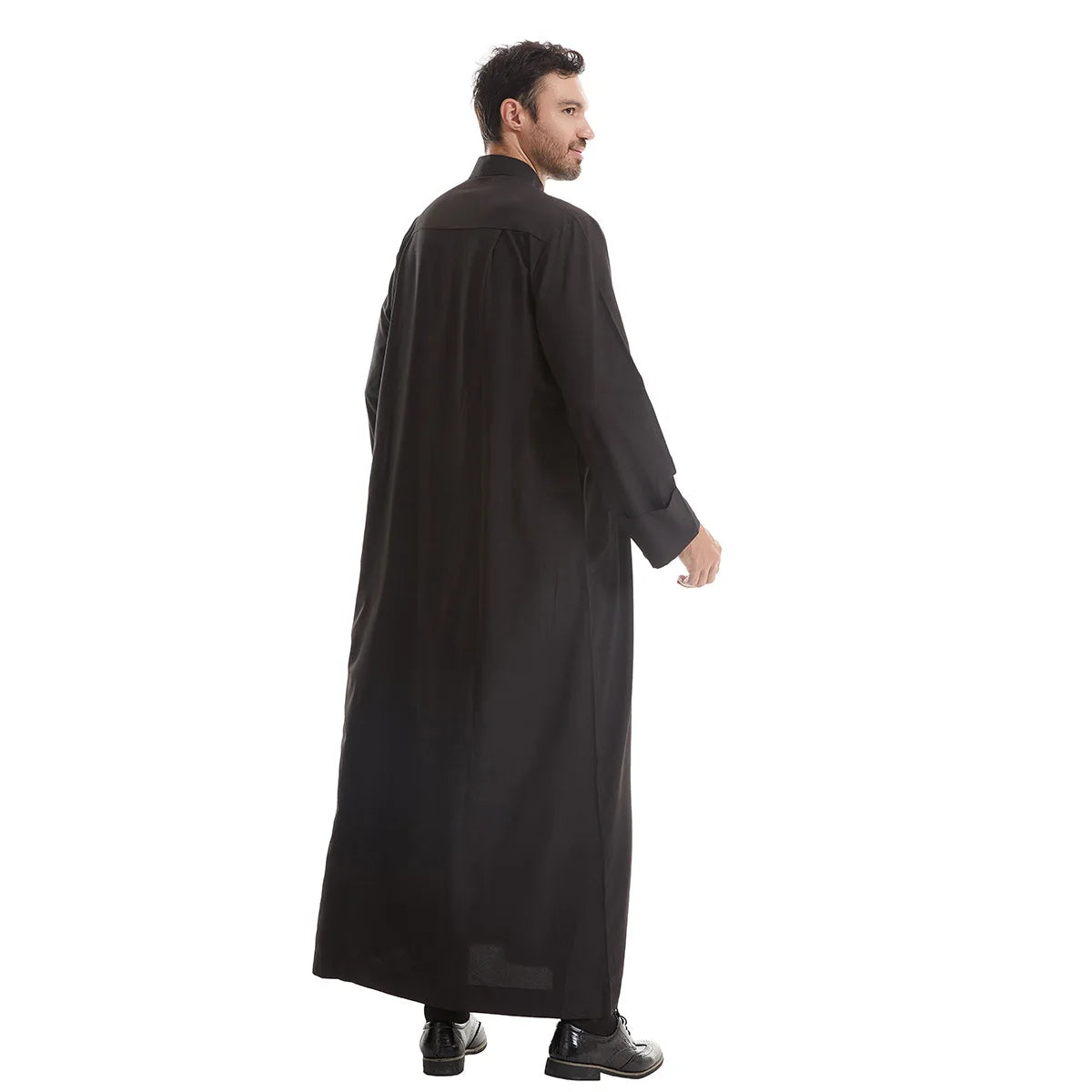 Muslimische Männer Jubba Thobe Langes Gewand Saudi-Islamisch Muslimische Kleidung Abaya Kaftan Islam Dubai Arabisches Kleid Eid Djellaba Dishdasha