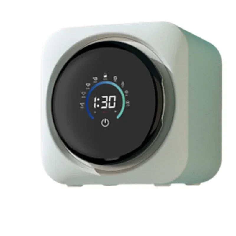 Small automatic wall-mounted smart underwear washer and dryer, suitable for both home and car use, 220V.
