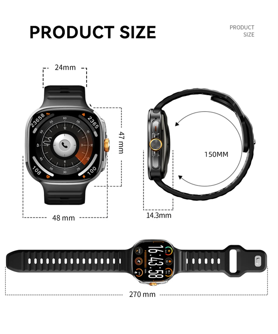 Montre intelligente 5G/4G réseau complet, écran HD 2,4 pouces, appel vidéo, 16 Go+256 Go de RAM, 2100 mAh, Google Play, WIFI, GPS, carte SIM