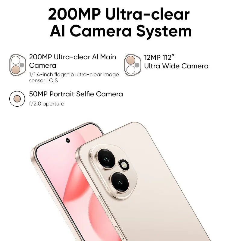 Original Neue Globale Version HONOR 400 5G Smartphone Snapdragon 7 Gen 3 6,55" 120Hz AMOLED Display 200MP 6000mAh 80W SuperCharge
