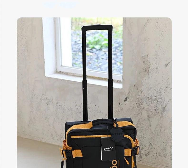 Multi-functional luggage large-capacity trolley bag directional wheel suitcase oxford handle bag 20/24/28-inch carry-on suitcase