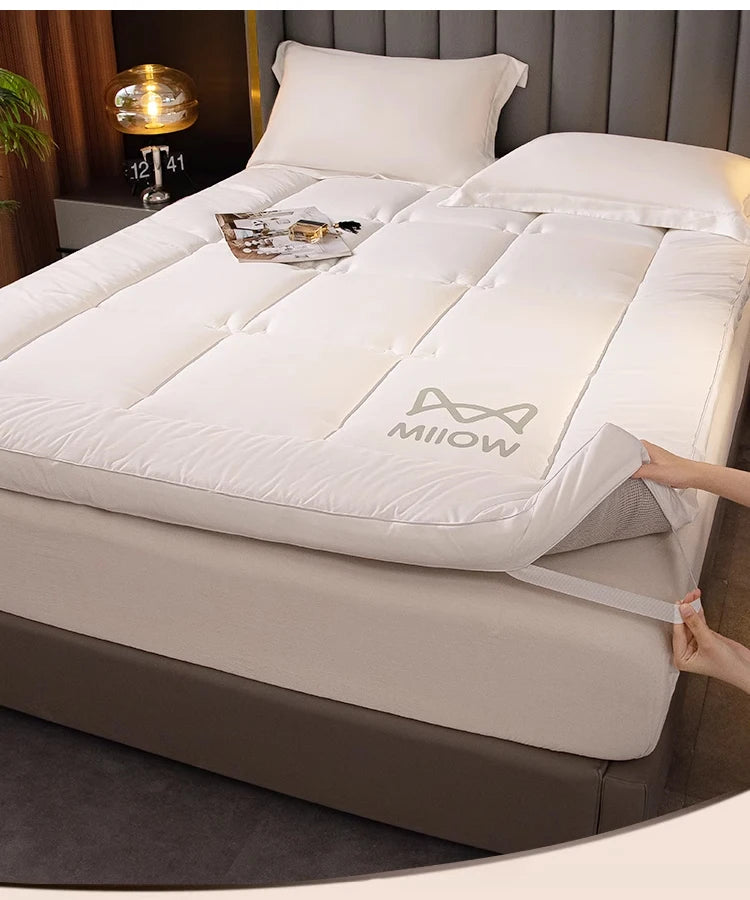 soft mattress elastic cushion home foldable comfortable Single Double tatami floor sleeping pad spring autumn thicken bed mat