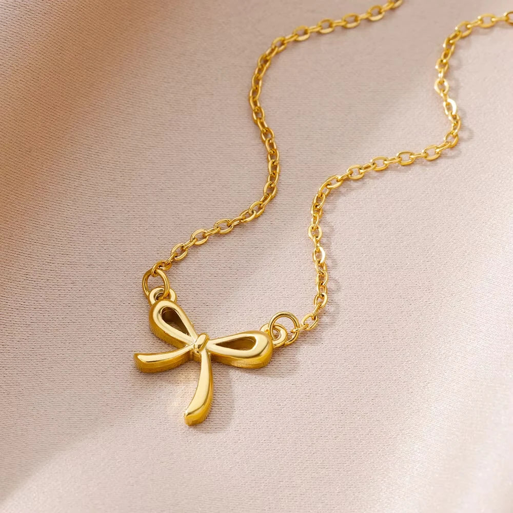 Colliers multicouches en forme de cœur pour femmes, en acier inoxydable, couleur or, pendentif œil maléfique, chaîne ras du cou, bijoux de mariage, cadeau