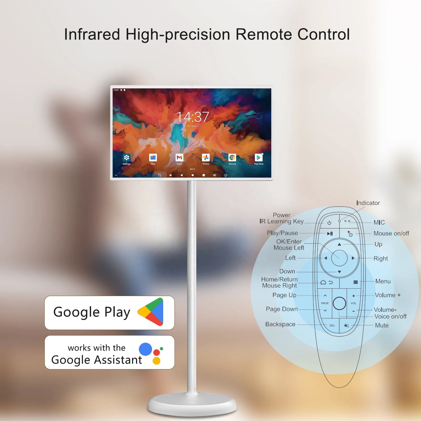 Großhandel Stand Smart TV für das Heimgeschäft Android 12 Smart Television OFD 21,5/32 Zoll tragbarer TV mit Batterie
