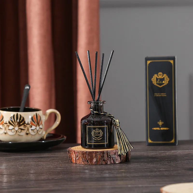 50ml Reed-Diffusor-Sets, guter Raumduft, Lufterfrischer fürs Schlafzimmer, langanhaltender Duft, europäischer Parfümstil Lavendelrose
