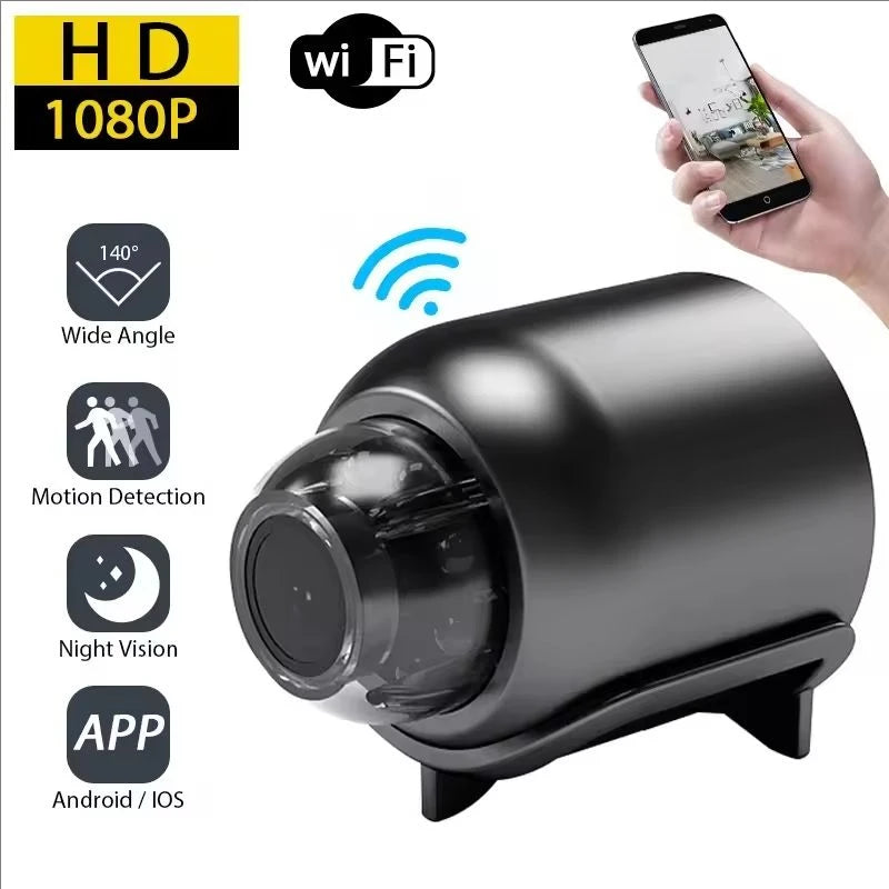 Mini caméra 1080P Nouvelle X5 Vision Nocturne Légère Portable Caméras Premium Détection de Mouvement Caméra de Surveillance Sans Fil