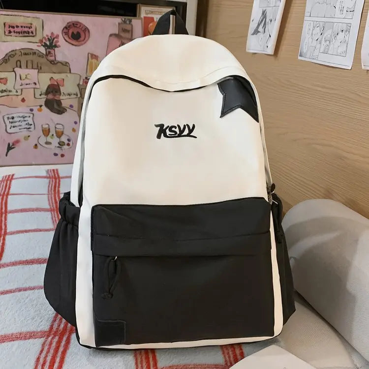 Nouveau Sac à Dos de Collège Imperméable pour Femme, Grande Capacité, Sacs d'École Tendance pour Ordinateur Portable, Joli Sac de Voyage pour Fille, Cool