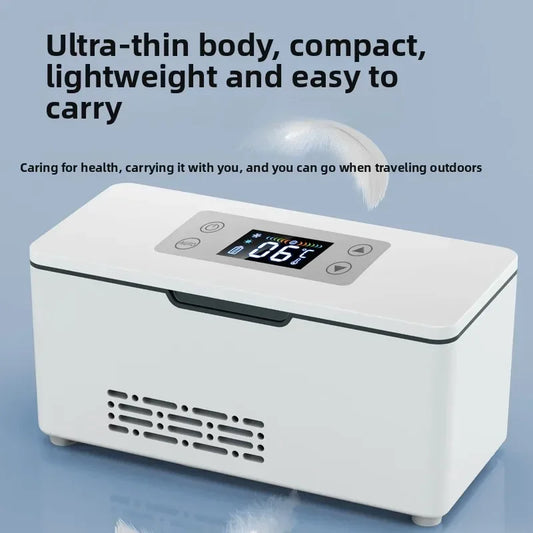 Durable Portable Refrigerated Box Charging Mini Refrigerator Car Home Travel Car Refrigerated Box