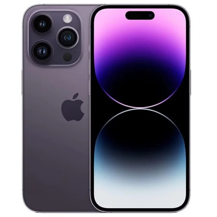 iPhone 14 Pro Max 99 % neuf Double eSIM / 1 SIM + 1 eSIM 128/256 Go ROM 6 Go RAM 6,7" Véritable Retina OLED Face ID NFC Téléphone portable A16
