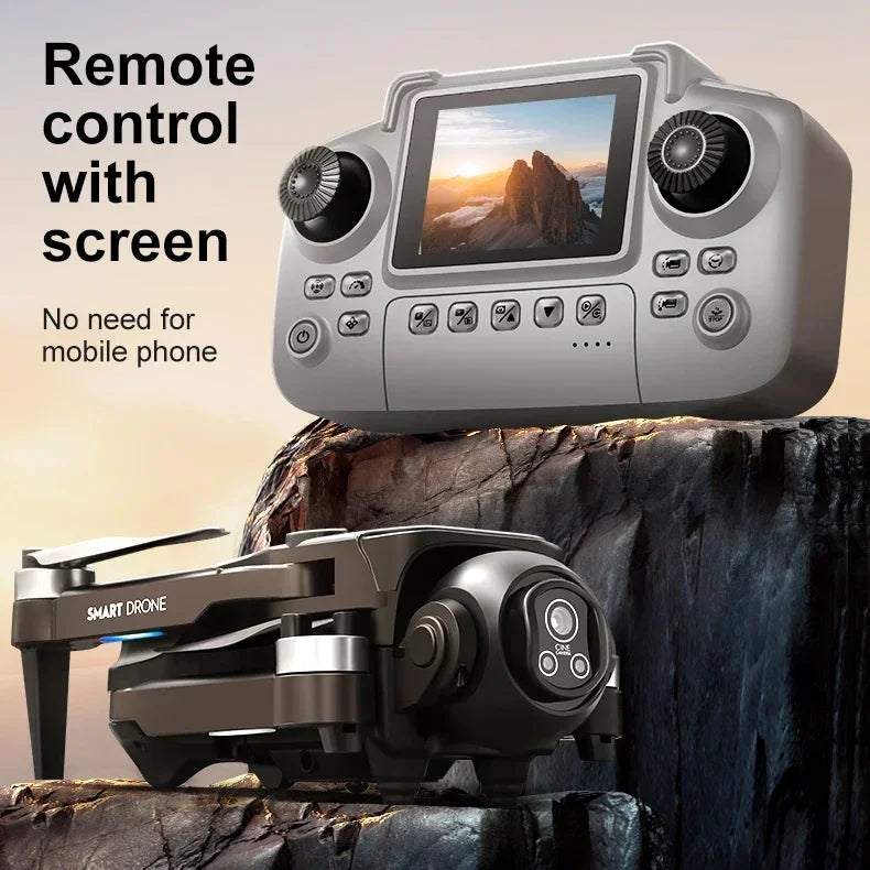Drone Lenovo D18 8K HD Double Caméra Photographie Aérienne Évitement d'Obstacles Moteur Sans Balais 5G WIFI GPS Retour d'Écran RC Quadcopter