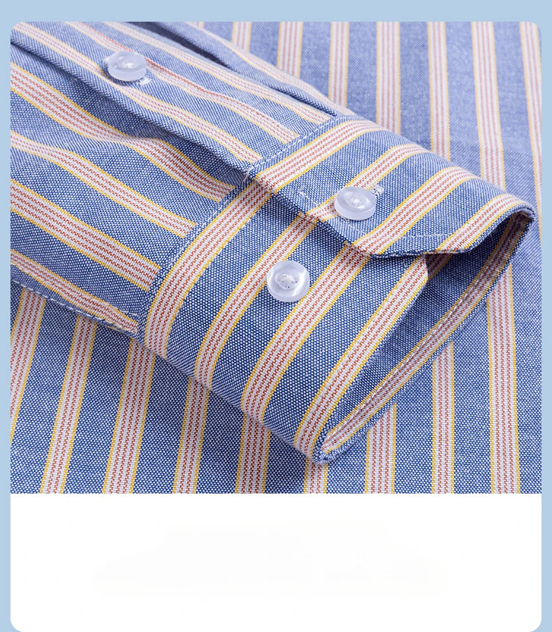 Chemises Oxford à manches longues en 100 % coton pour homme, grandes tailles 8XL, coupe ajustée, unies ou rayées, pour le bureau, couleur blanche, tenues professionnelles