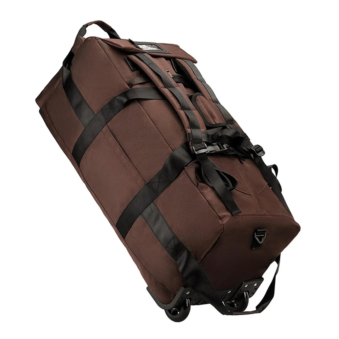 Wheeled Duffel Bag Foldable Suitcase for Traveling Beach Camping Storage Bag