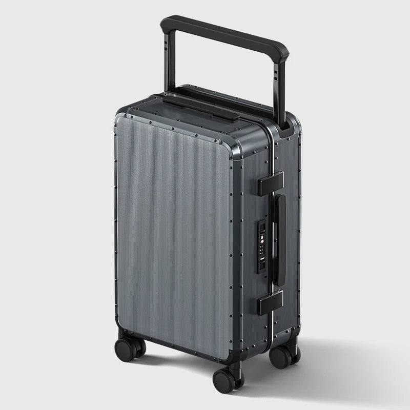 20/24 inch All aluminum-magnesium alloy Travel Suitcase Carry-On Luggage Trolley Case With Wheels Business Boarding Box