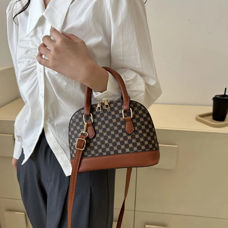 Sac à bandoulière en coque de mode pour femme, petit sac à main à motif, sac à bandoulière pour un usage quotidien