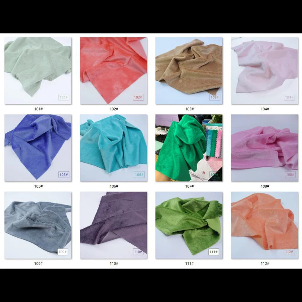 5mm plush fabric sales non elastic 45x50cm short hair plush fabric artificial fur polyester fiber DIY plush mink fabric