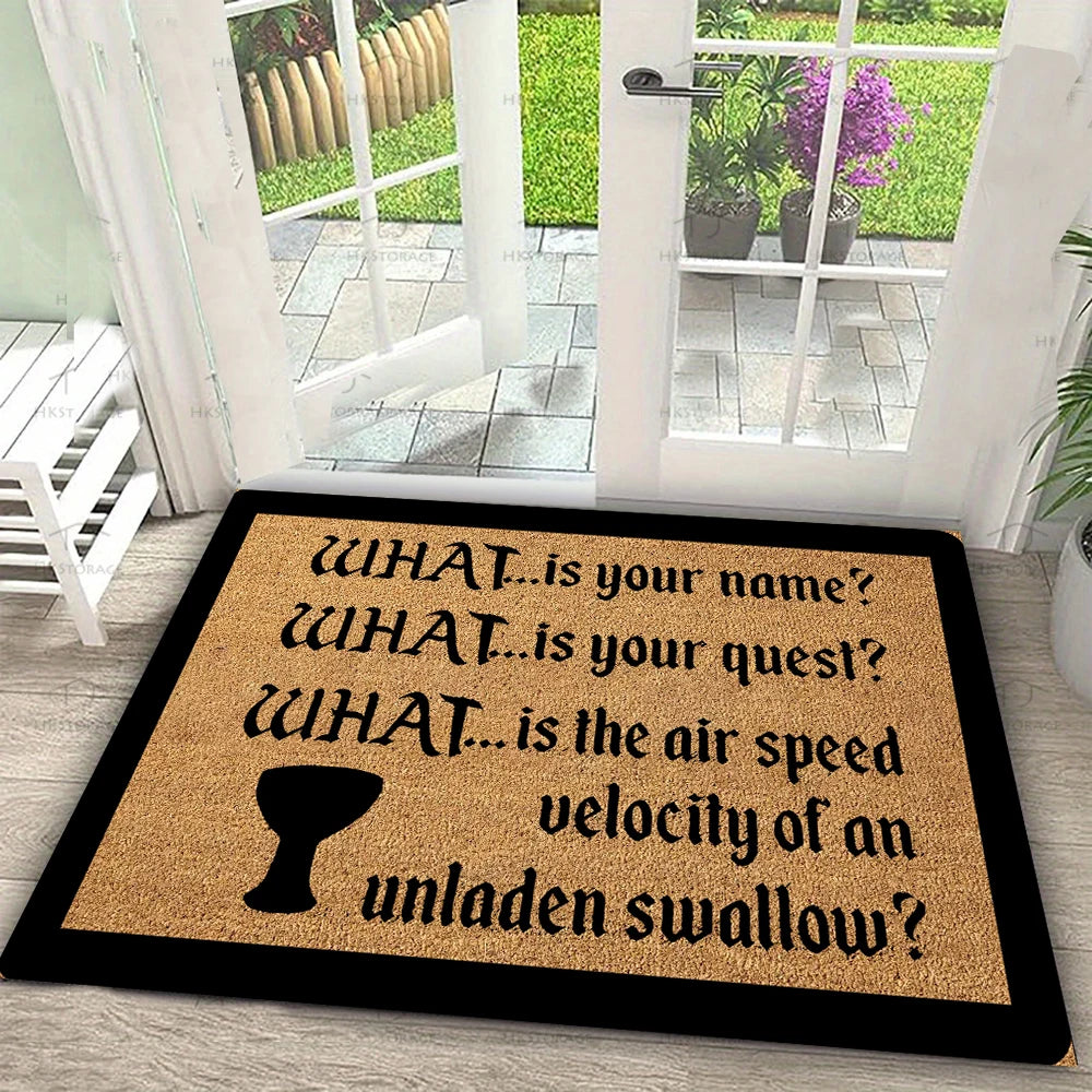 HOME Sweet HOME Fußmatte mit Herz-Buchstaben Kokosnuss Anti-Rutsch Eingangsmatte für Haustür Veranda Küche Innen Außen Willkommensmatte