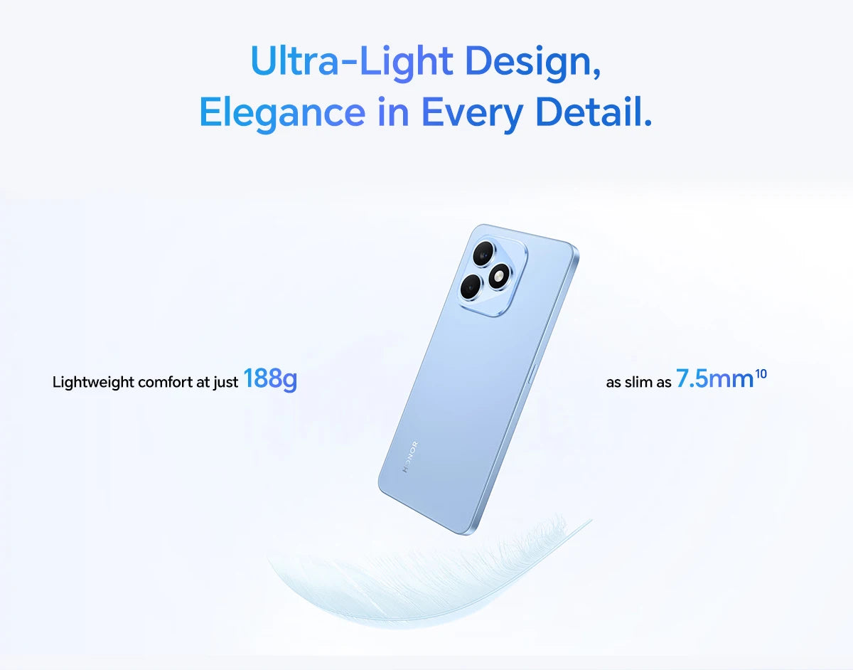 New Global Version HONOR X8d 4G 8GB+256GB 6.77'' AMOLED Screen 108MP Main Camera 7000 mAh 45W SuperCharge Dual SIM Android 16