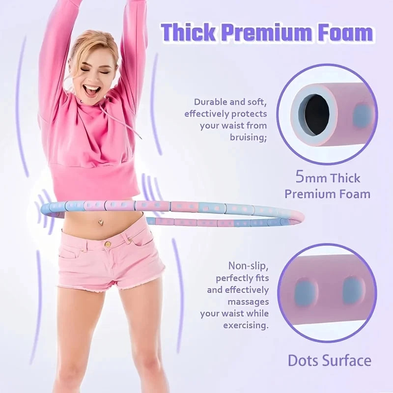 Cerceau de sport Cercle Abdomen Femmes Perte de poids Artefact Cercle Minceur Musculation Yoga Cerceau Accessoires Fitness à domicile