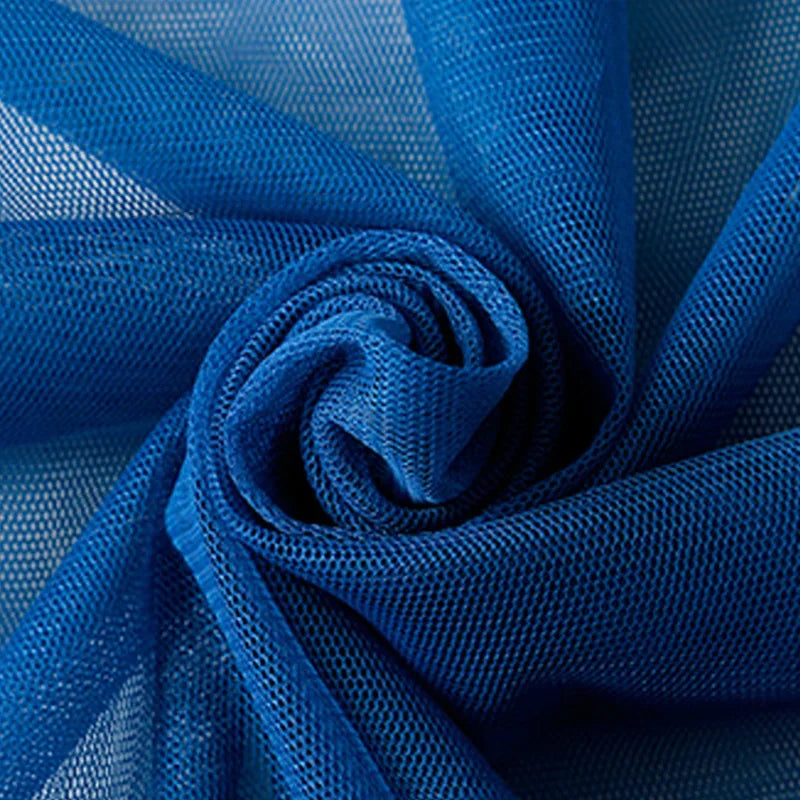 Tissu de Tulle à Mailles Douces Encrypté pour Coudre Décorations de Mariage Rideaux Moustiquaires Robe de Mariée Tissus de Couture DIY1m/5m/10m