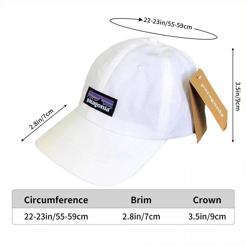 Baseballcaps für Herren und Damen in Unifarben, schnell trocknende Outdoor-Entenschnabelhüte, Sonnen- und wasserdichte Hüte, Sport-Sonnenhut