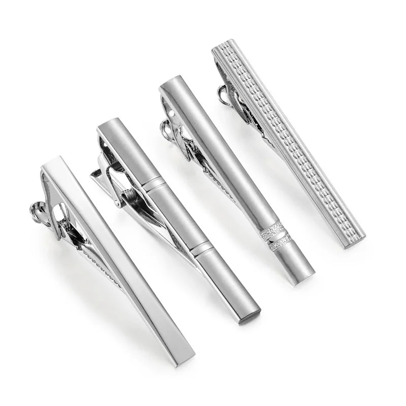 Pince à Cravate Minimaliste Pour Homme Pince à Cravate Pour Chemise Homme Boîte Cadeau Fête Professionnel Bijoux Boutons De Manchette Homme Luxe Avocat Mode Homme
