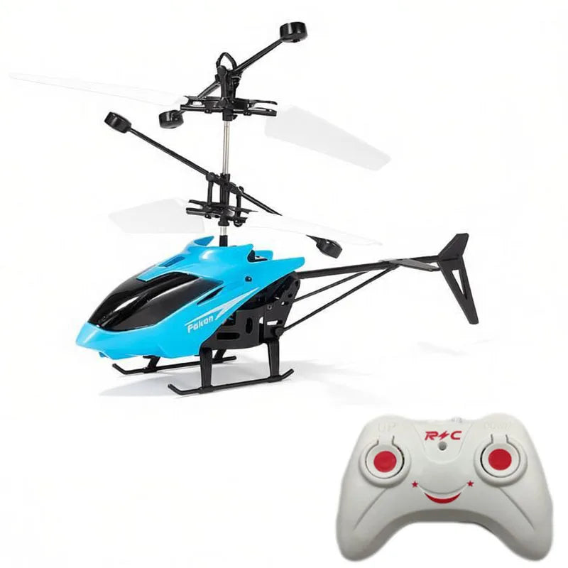 Rechargeable Mini RC Drone Remote Safe Fall-resistant RC Helicopters Drone Children Toys with Different Patterns