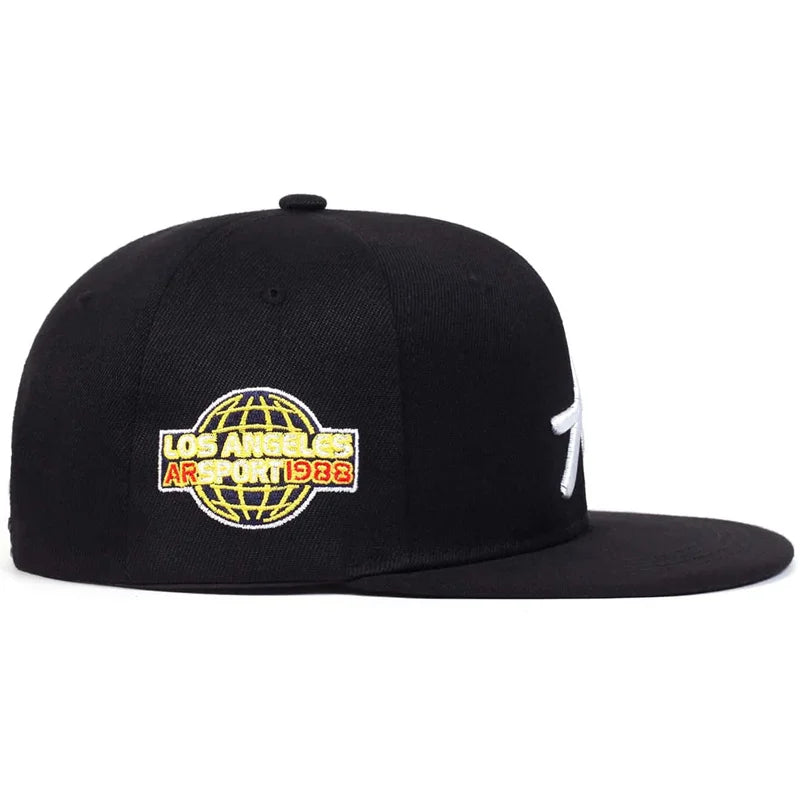 Unisex Gothic-Buchstabenstickerei Hip-Hop-Hüte Outdoor Verstellbare Freizeit-Baseballmützen Sonnenhut Sport-Golfmütze