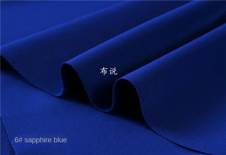 Space Cotton Fabric Thin Clothing Designer Four Sided Elastic Wholesale Cloth Diy Sewing Polyester Spandex Material