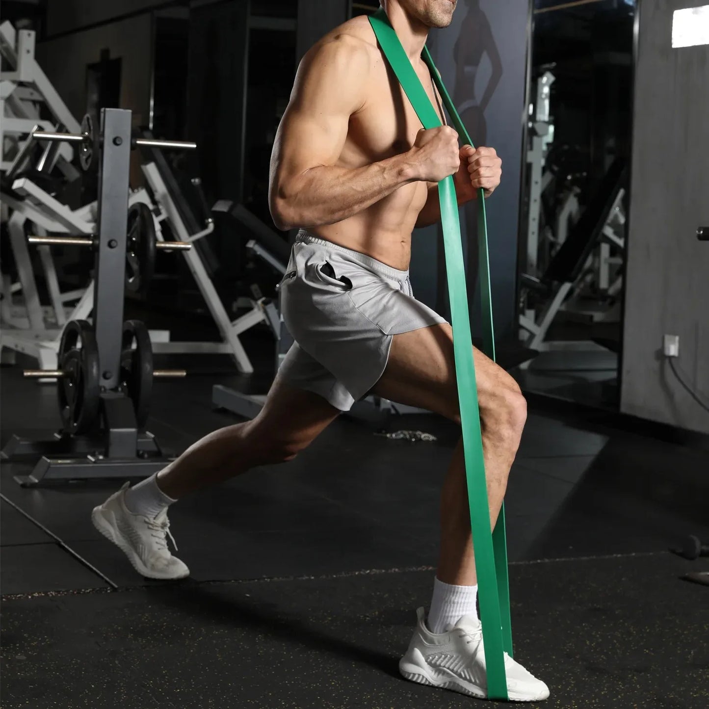 Unisex Fitnessband Klimmzug-Gummibänder Widerstandsschlaufen Energie-Set Heim-Fitnessstudio-Workout Expander Stärkung Training