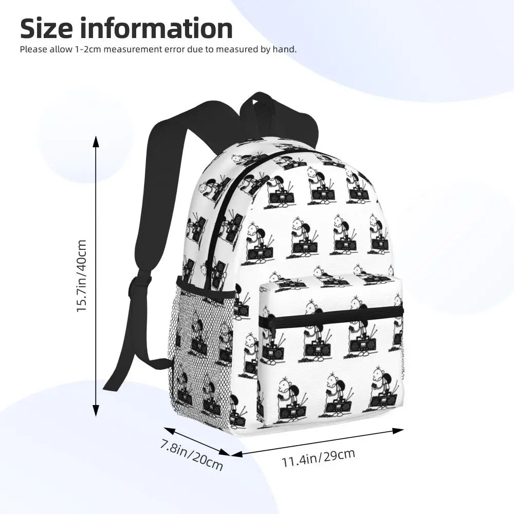 Journal d'un dégonflé, sac à dos d'école, sac de voyage pour la randonnée, sac à dos pour garçons et filles, sacs à bandoulière