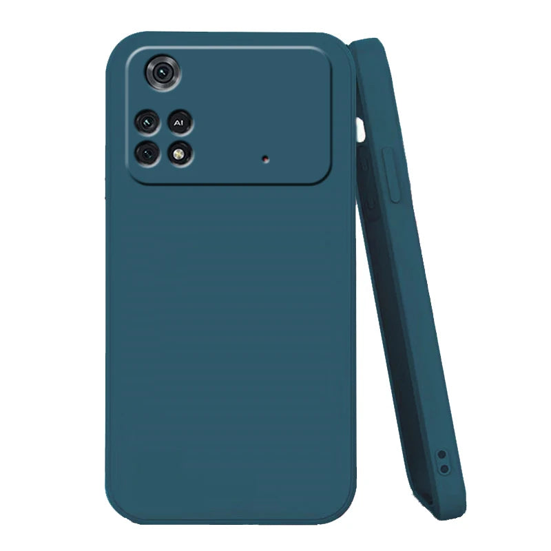 Ricestate case For Xiaomi Poco M4 Pro 4G Soft Silicone Matte Camera Protective Phone Cover For POCO M4 Pro 4G Case Coque Slim