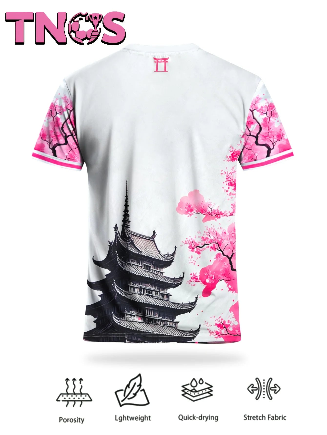 Maillots de football japonais Dragon pour hommes et hauts de sport confortables japonais Sakura pour l'entraînement de football des adolescents