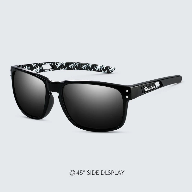 Lunettes de soleil homme, nouvelle collection, lunettes de soleil carrées polarisées, lunettes de protection solaire TR90 avec protection UV