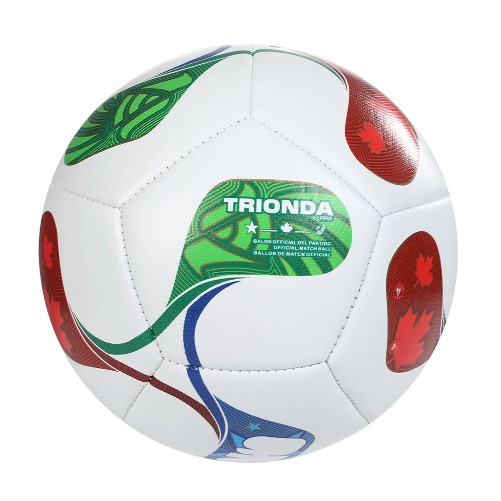 Ballon de football de haute qualité 2022, taille officielle 5, en PU, sans coutures, résistant à l'usure, pour match et entraînement, Futbol Voetbal Bola
