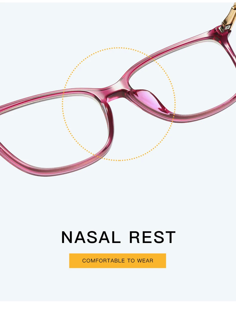 JMISUS Fashion Lunettes Classiques Femme Design Minimaliste Personnalisable Sur Ordonnance Anti-lumière Bleue Photochromiques