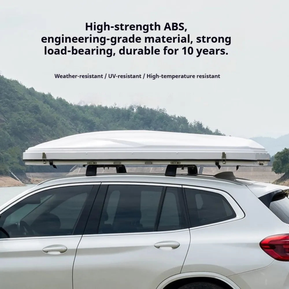 Durable Automatic Foldable Hard Top Roof Tent - For Sedan, SUV, Off-Road, Pickup & Outdoor Camping Self-Driving
