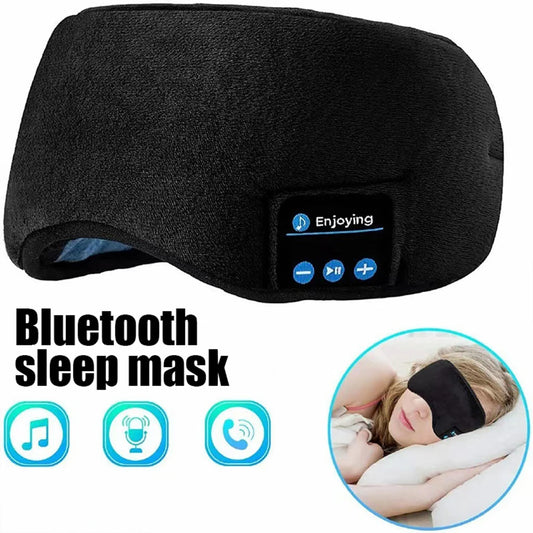 Bandeau de sport Bluetooth Fone Écouteurs pour dormir Casque sans fil élastique Masque de musique pour les yeux Casque sans fil Bluetooth Bandeau