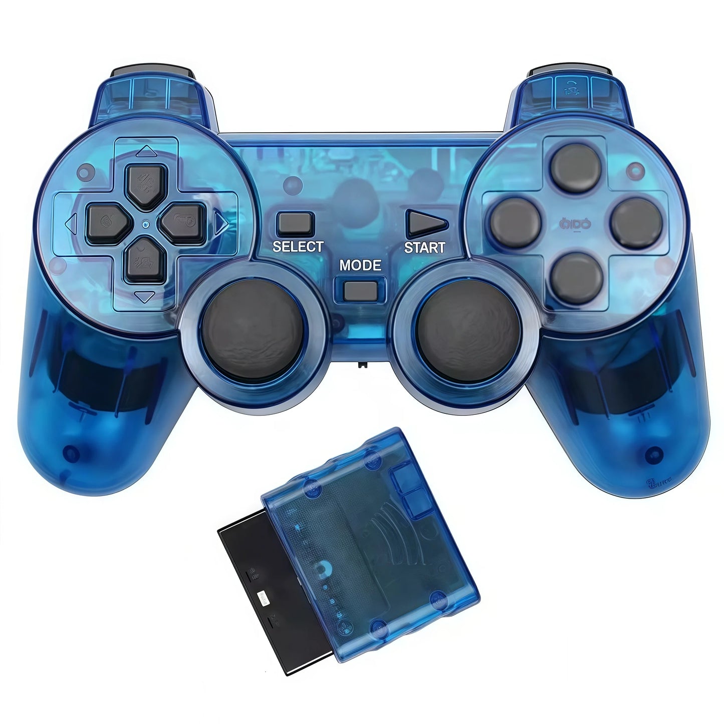 2.4G PS2 Controller Kabelloser Controller Für PS2/PS1 Gamepad Dual Vibration Shock Playstation 2 Joypad Joystick Steuerung USB PC