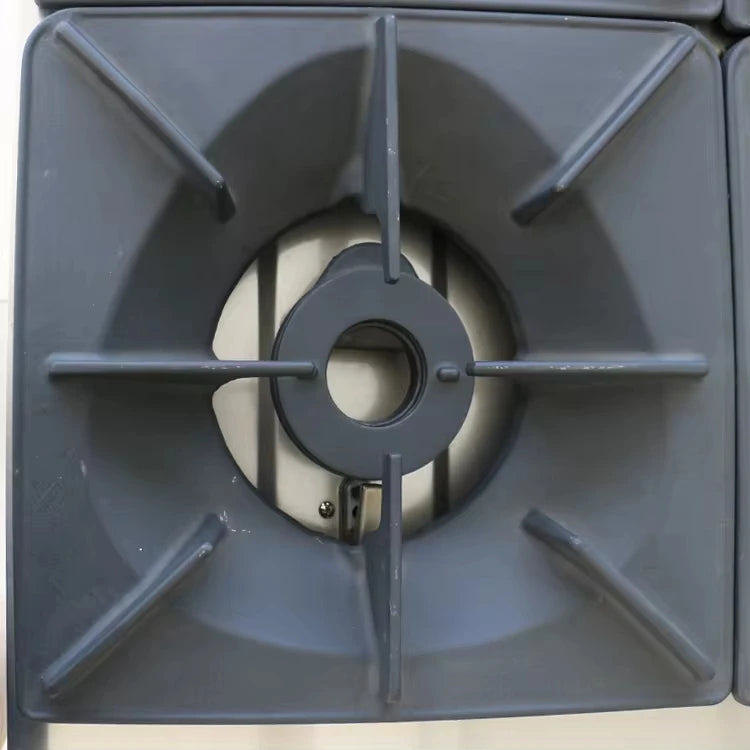 Cuisinière à gaz commerciale avec four, 4/6/8 brûleurs, en acier inoxydable pour restaurant et hôtel