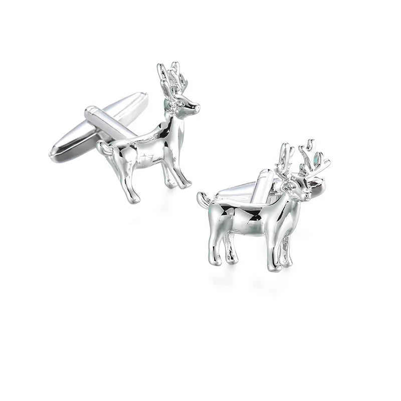 Klassische französische Herrenhemden Manschettenknöpfe, niedliche Tiere, Schmetterling, Schildkröte, Hund, Hufeisen, Manschettenknöpfe, Business-Anzug, Accessoires, Schmuck