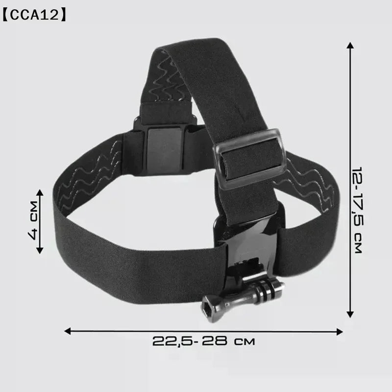 Support de téléphone pour casque, vidéo à la première personne, serre-tête pour téléphone, smartphone, caméra d'action
