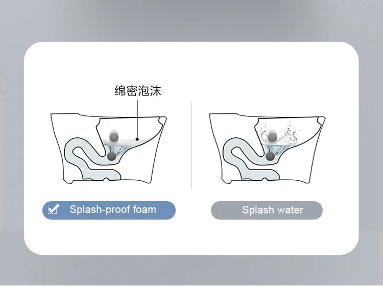 Smart Toilet, Inodoros Inteligente Ferngesteuertes automatisches WC mit elektrischer Spülung, Bidet, einteiliges intelligentes Becken