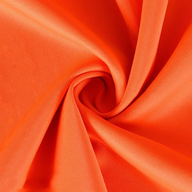 Tissu tricoté élastique Scuba résistant à l'usure, anti-boulochage pour la couture de pulls, jupes, uniformes scolaires, vêtements de sport au mètre