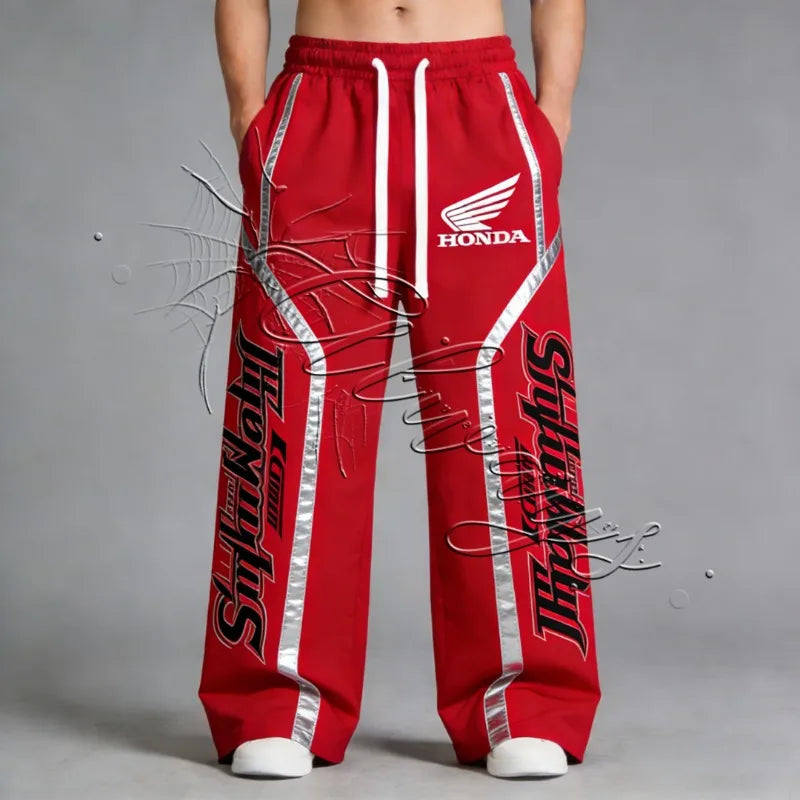 2026 Best-selling New Honda Racing Outdoor Sports Cycling Pants for Men MOTO Off-road Enthusiasts Fashionable Fitness Pants
